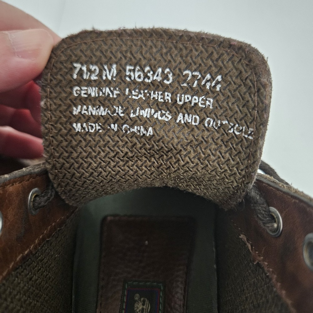 Vintage 1990's Y2K Leather Timberland Womens Brown Chukka Style Boots Size 7.5M* - Picture 2 of 9